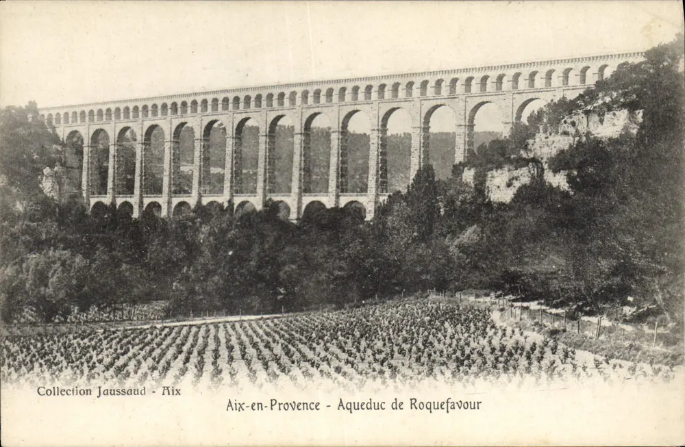 Aix-en-Provence — Aqueduc de Roquefavour — Zbiór Jaussaud - Rix - Awers