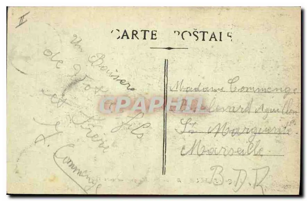 रॉकफैवर (बी. ड्यू रोन) — एक्वेडक लगभग 1850 — अपरिचित प्रकाशक - पीछे