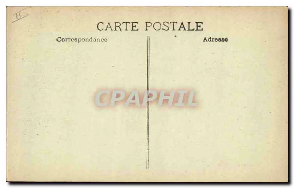 Umgebung von Aix-en-Provence - Roquefavour - Das Aquädukt und die Station - Rückseite