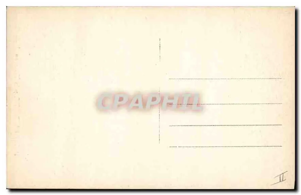 Petit Castelet, perto de Tarascon (B.-du-R.) — galeria com abóbadas e piso em xadrez — editor não identificado - Verso