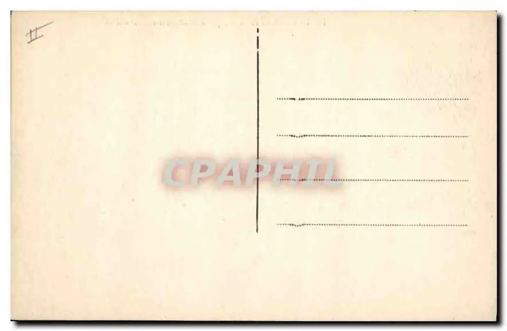 Petit Castelet, perto de Tarascon (B.-du-R.) — jardim com trilhas e árvores — editor não identificado - Verso
