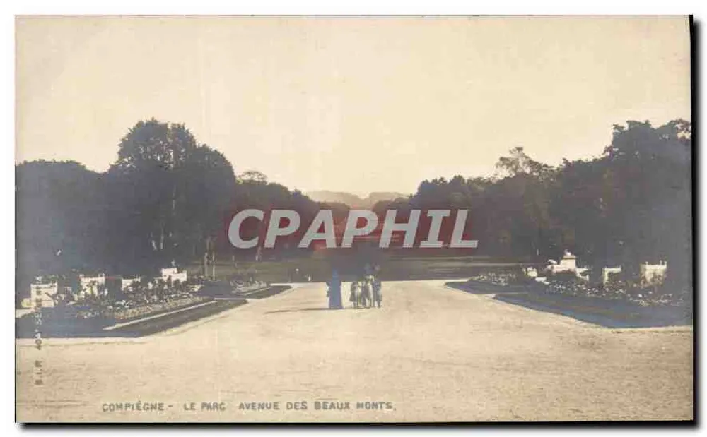 Compiegne - O parque, avenida dos Montes Bonitos — editor: Compiegne - Frente