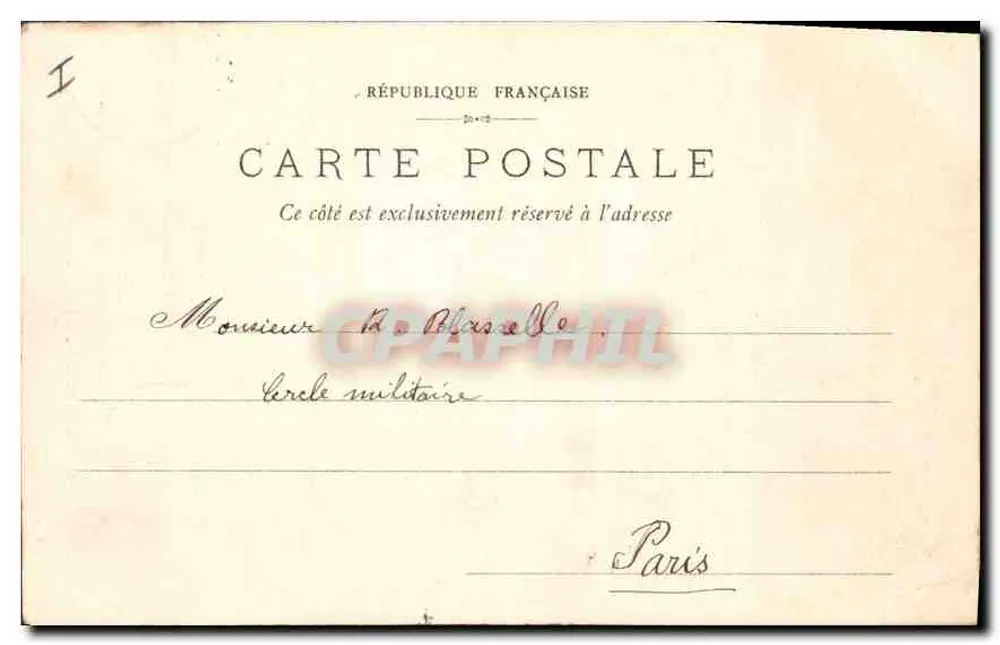 Compiègne — A Igreja de São Jacó — E. D., Compiègne - Verso
