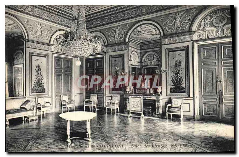 Palácio de Compiègne — Sala das Flores — ND Piot - Frente