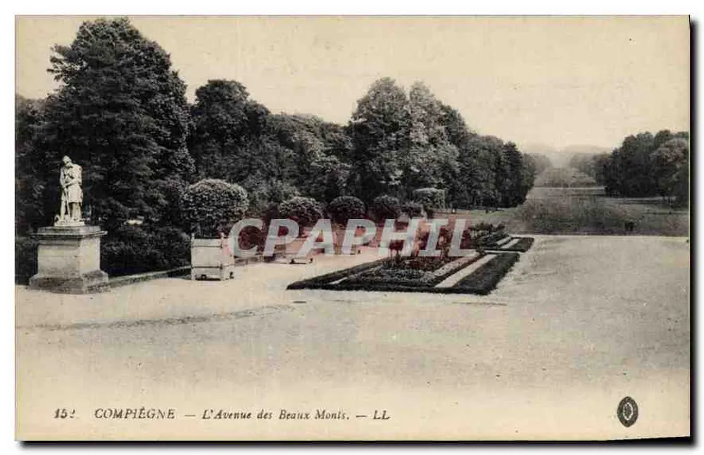 Compiègne — Avenida dos Beaux Monis — LL - Frente