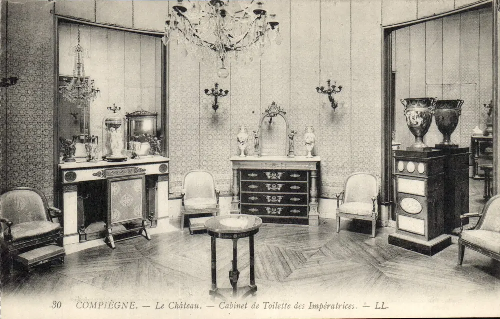 Compiègne — Das Schloss — Das Toilettenzimmer der Kaiserinnen — LL. — n°30 - Vorderseite
