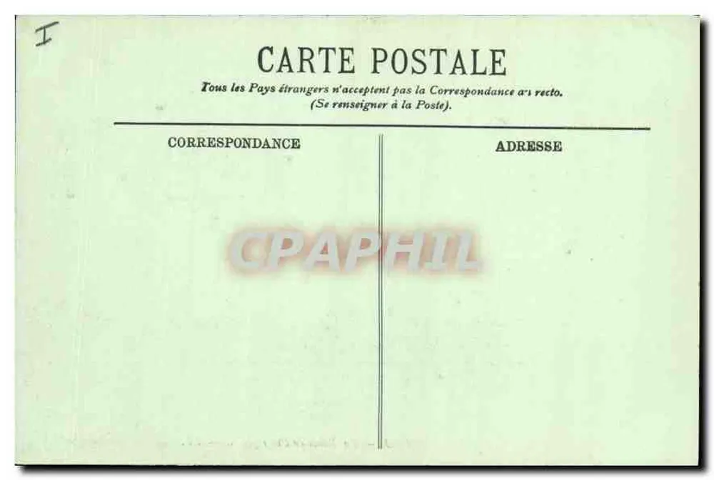 Compiègne — L'Entrée de la Forêt — La Route de Pierrefonds — LL. — N° 112 - Verso