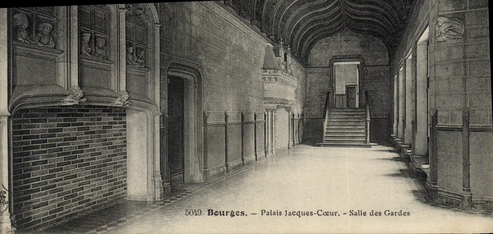 Bourges — Palais Jacques-Cœur — Salle des Gardes - Vorderseite