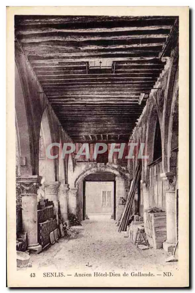 Senlis — Ehemaliges Hotel-Dieu de Gallande — ND. - Vorderseite