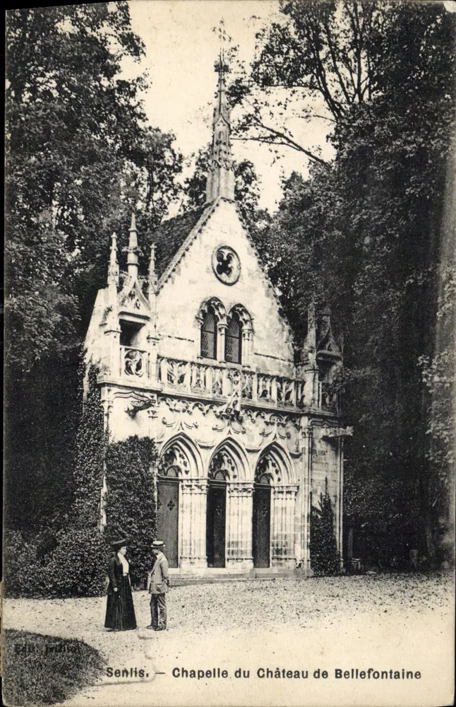 Sentis — Kapelle des Schlosses Bellefontaine — Edition Jullien - Vorderseite