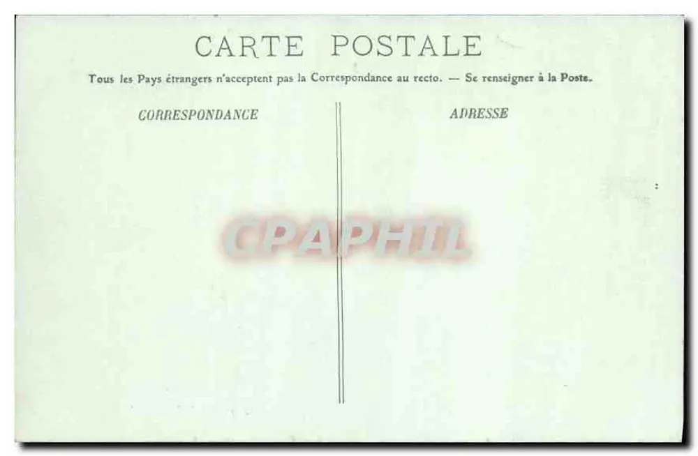 Vichy — Le Cercle International — Salle de Jeu — LL. n° 214 - Rückseite