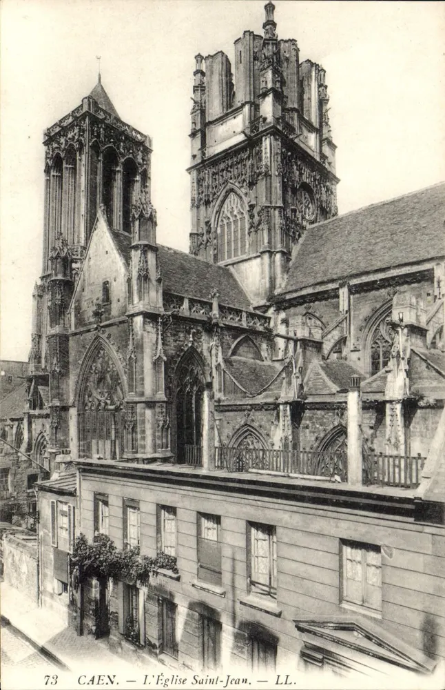 Caen — A Igreja de São João — LL. n°73 - Frente