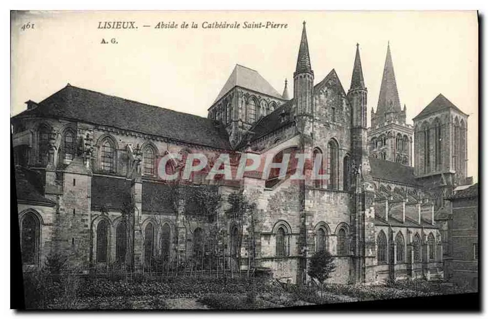 Lisieux — Abside de la Cathédrale Saint-Pierre — A.G. n° 461 - Frente