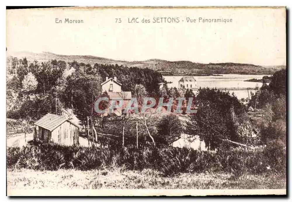 Lago dos Settons - Vista Panorâmica — Em Morvan, n°73 - Frente