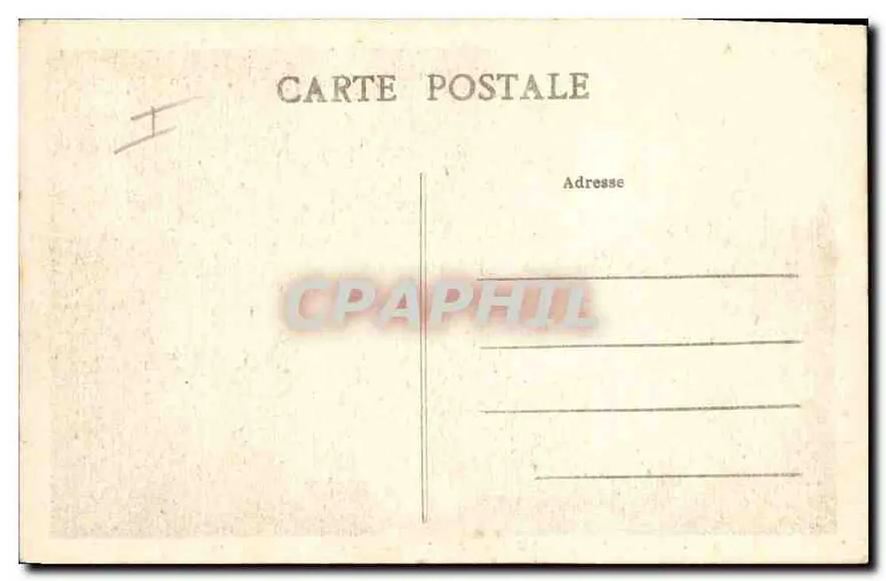 In Morvan — See der Settons — Der Promenadenweg — Edition Montaron-Lemalire - Rückseite