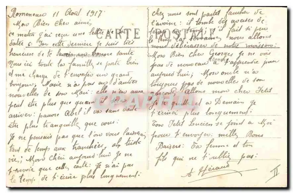 लेस सेटोन्स — ड्यूग के दृश्य — ए. डूशियल, छापकर्ता सॉलियू - पीछे