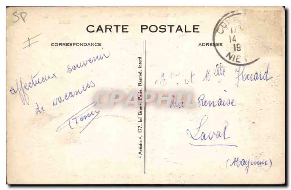 Les Settons (Nièvre) — Die Auslassklappen des Sees — Edition Le Morvan Pittoresque, n°88 - Rückseite