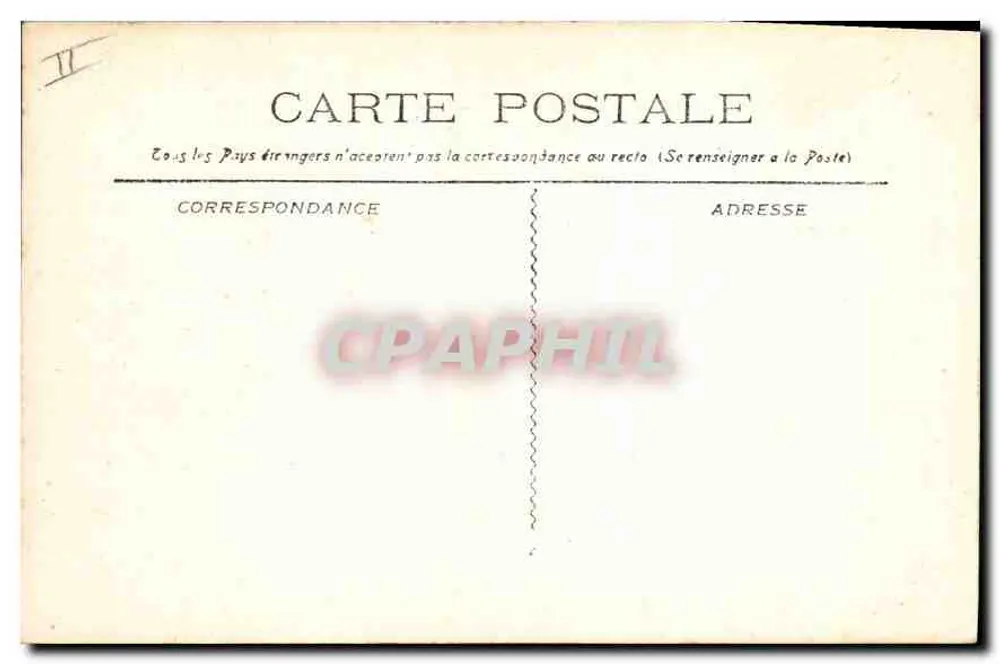 Tarascon — Le Château — L. R. n° 2745 - Verso