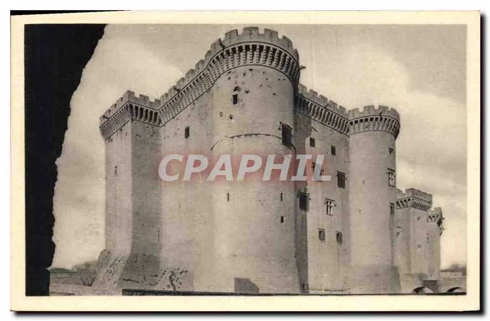 Castelo de Tarascon — Bouches-du-Rhône — editor Serv. Commercial Monument Historique - Frente
