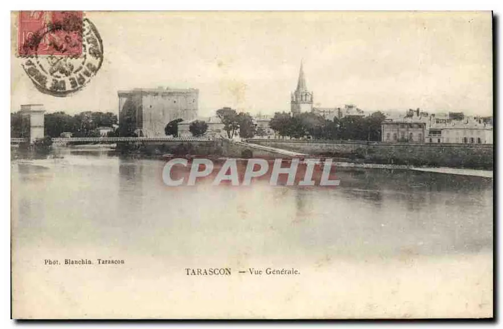 Tarascon — Vista Geral — Fot. Blanchin, Tarascon - Frente