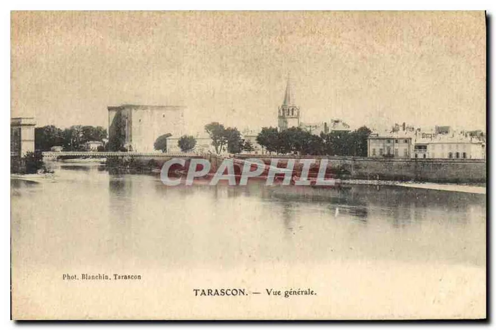 Tarascon — Vista geral — Fot. Blanchin, Tarascon - Frente