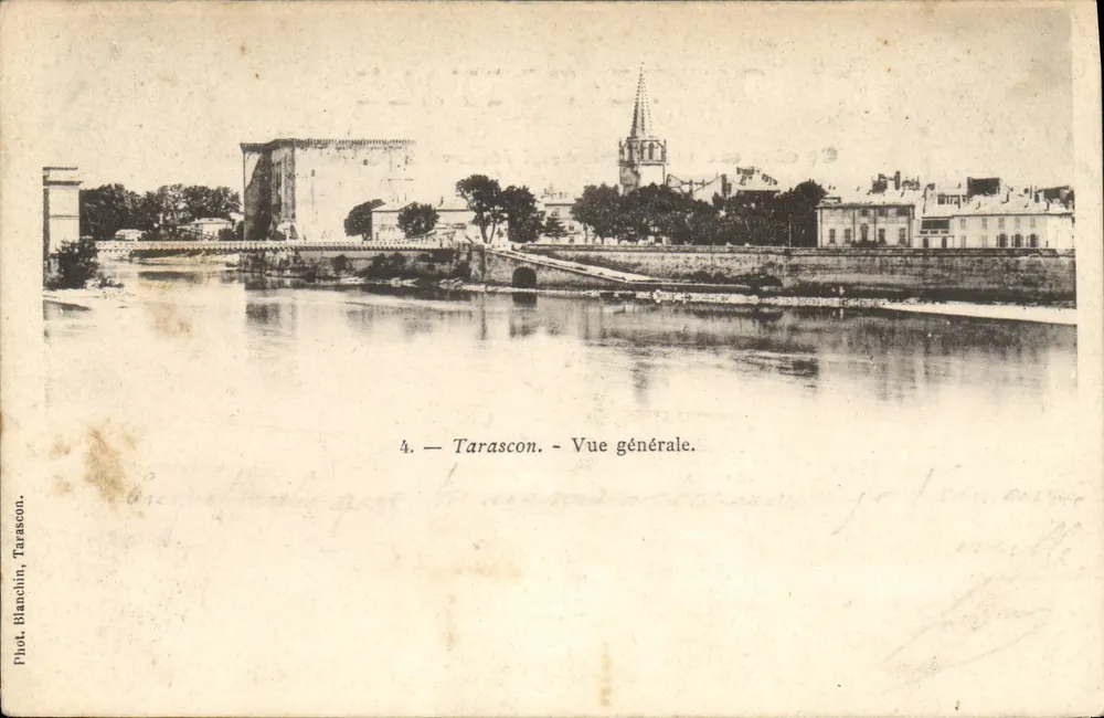 Tarascon — Vista geral — Fot. Blanchin, Tarascon, n°4 - Frente