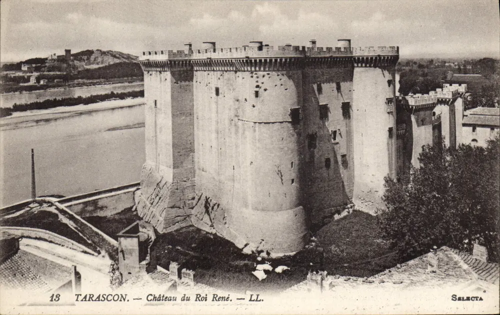 Tarascon — Castelo do Rei René — Selecta - Frente