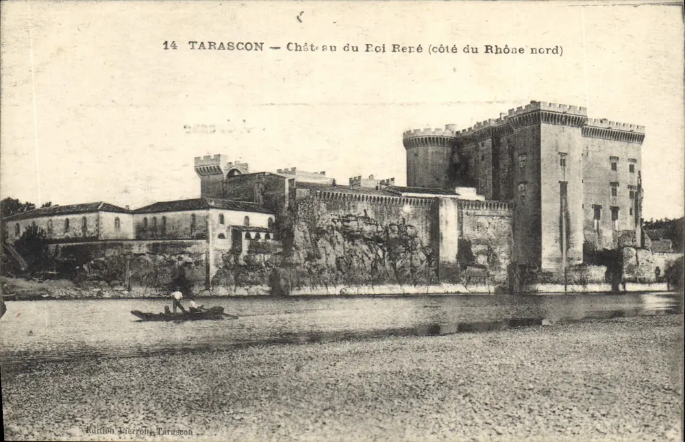 Tarascon — Schloss Foireré (Nordseite des Rhône) — Edition Perron Tarascon, n°14 - Vorderseite