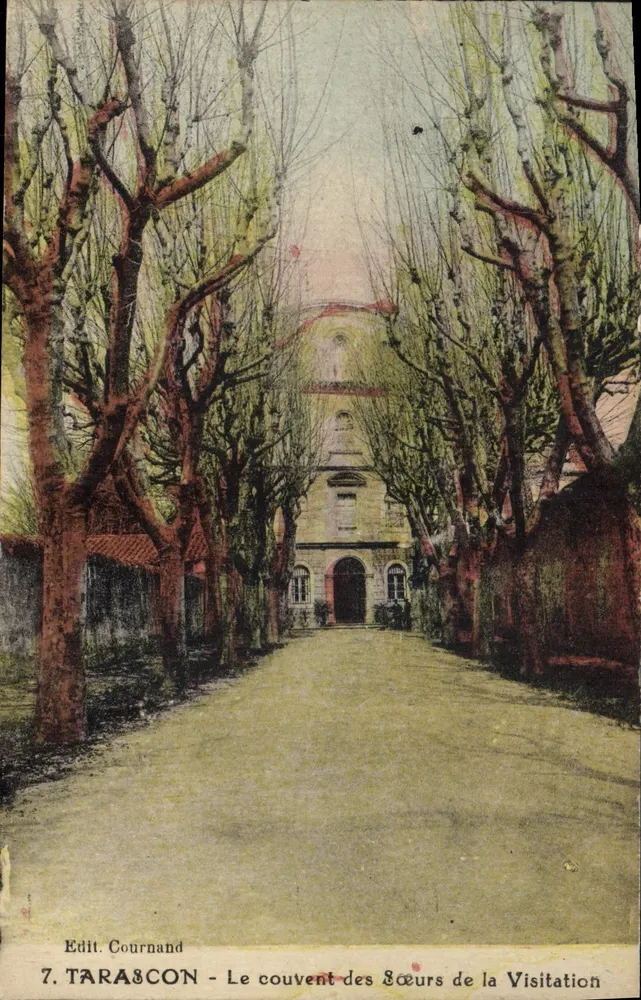 Tarascon — Il convento delle Suore della Visitazione — Edit. Cournand - Recto