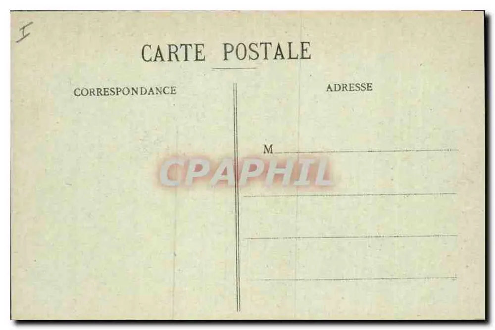 Floresta de Lente (Drôme) — Rua de Combe Laval — Editor: L. Ruddbord, Chambéry - Verso