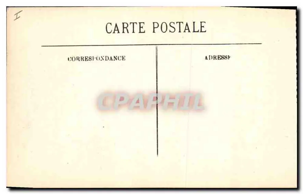 Forêt de Lente — Straße von Combe-Laval entlang der Felsen von Pic — LL - Rückseite