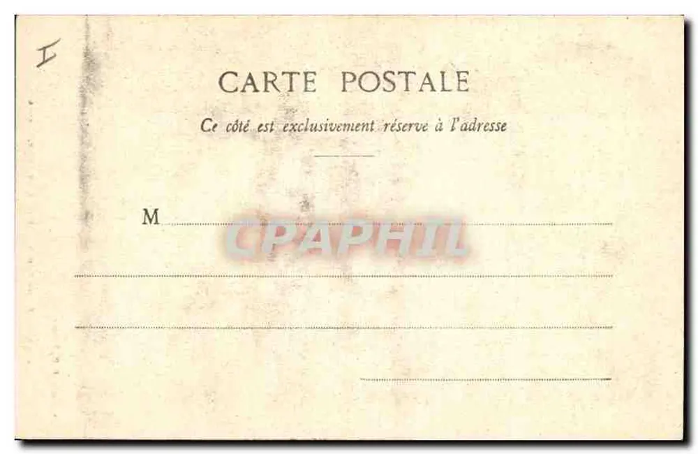 Woud van Lente - Weg naar Combe-Laval — Collectie P. P. Valence, nr. 47 - Achterkant