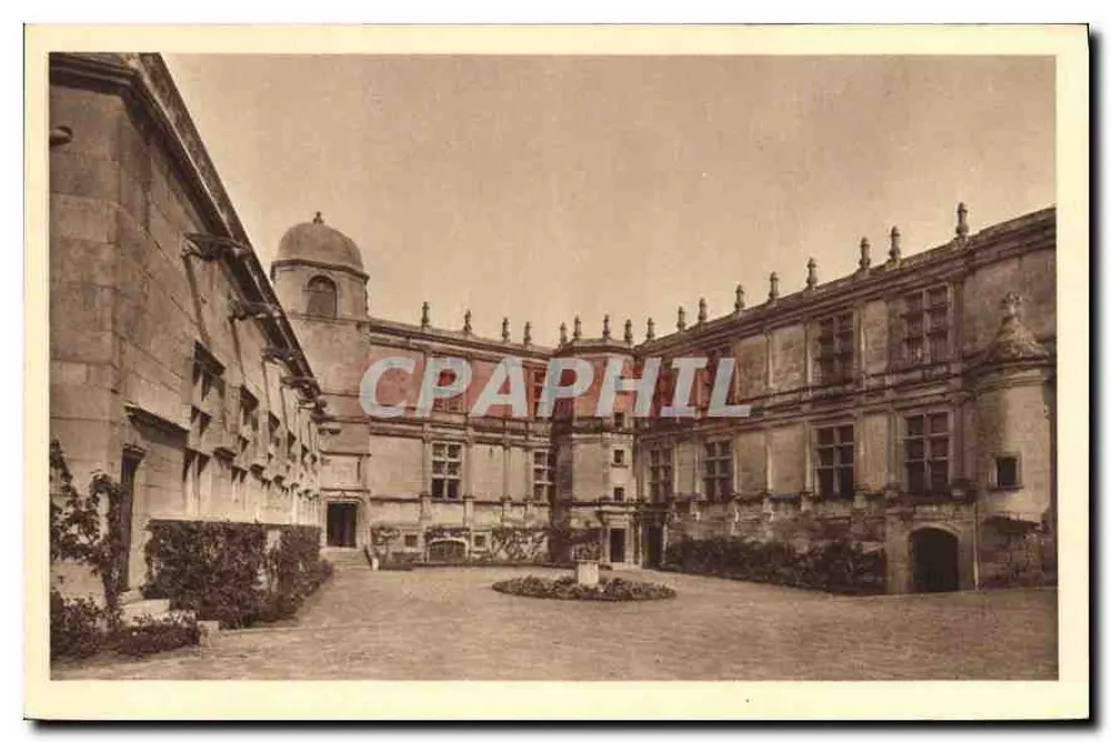 Schloss Grignan — Cour d'Honneur — Éditions d'art Vizzavona, Paris - Vorderseite