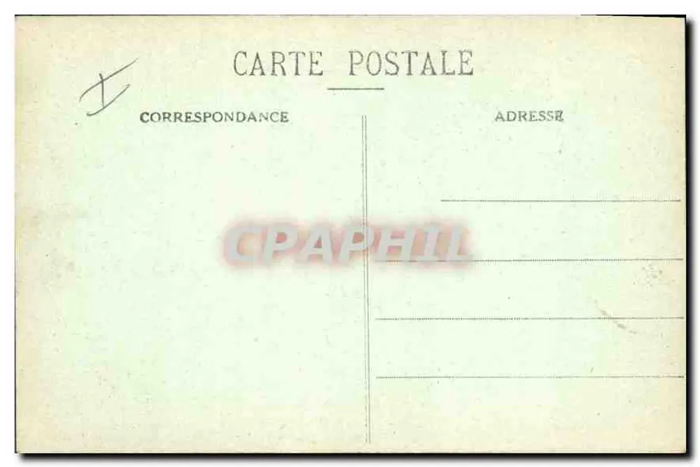 Beauvais - Kathedrale - Südportal - Ausblick von der Rue Fentrier - M. G. - Rückseite
