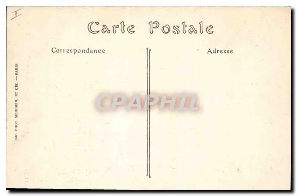 Beauvais — A Catedral — ND. Fot. — N° 17 - Verso