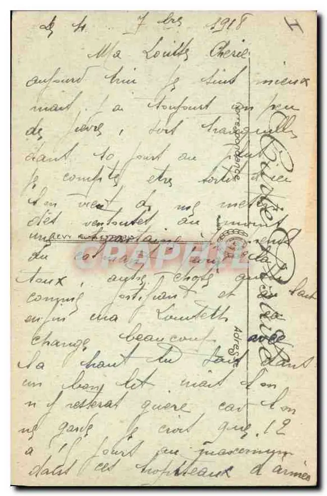 Beauvais — A Estátua de Jeanne Hachette — LL. — n°148 - Verso