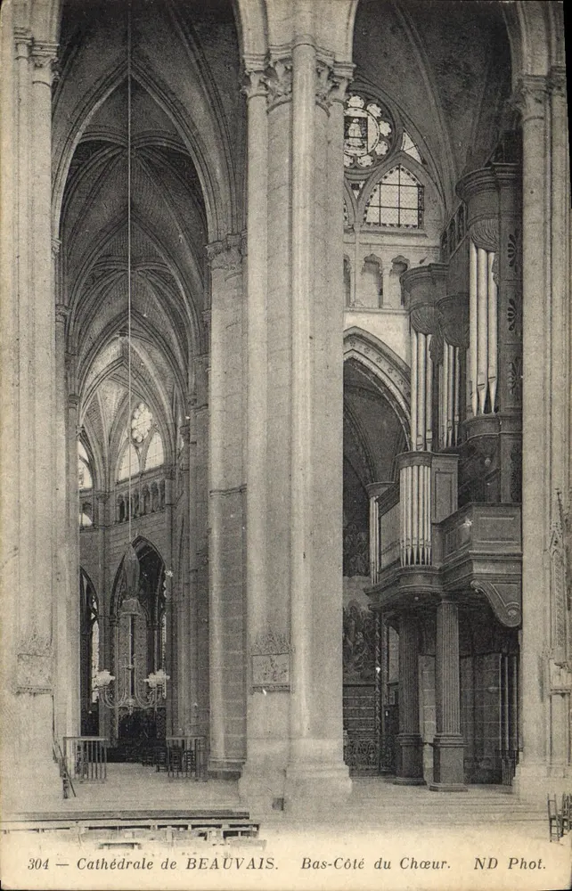Kathedrale von BEAUVAIS — Seitenchor — ND Phot. - Vorderseite