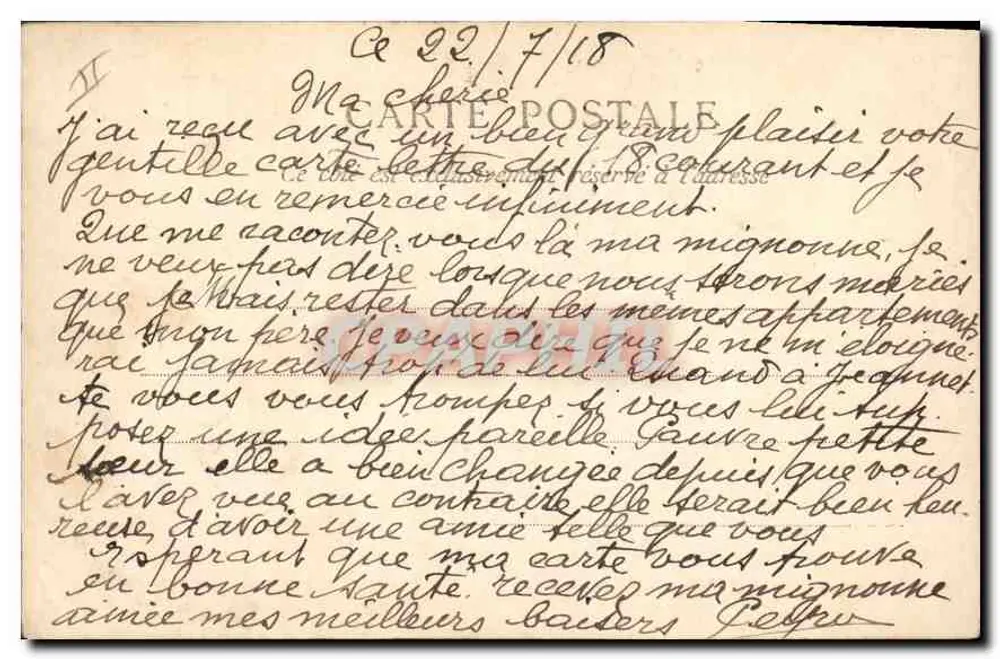 Beauvais — Fragmento del Palacio de Justicia — C. L. C. n°30 - Reverso