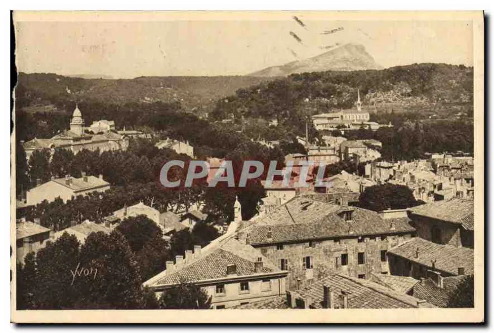 Allgemeiner Blick auf Aix-en-Provence — Verlag Les Éditions d'Art Yvon, Nr. 14 - Vorderseite