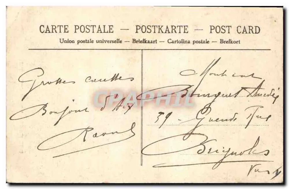 Aix-en-Provence — Koning René — J. Sylvestre, Aix - Achterkant