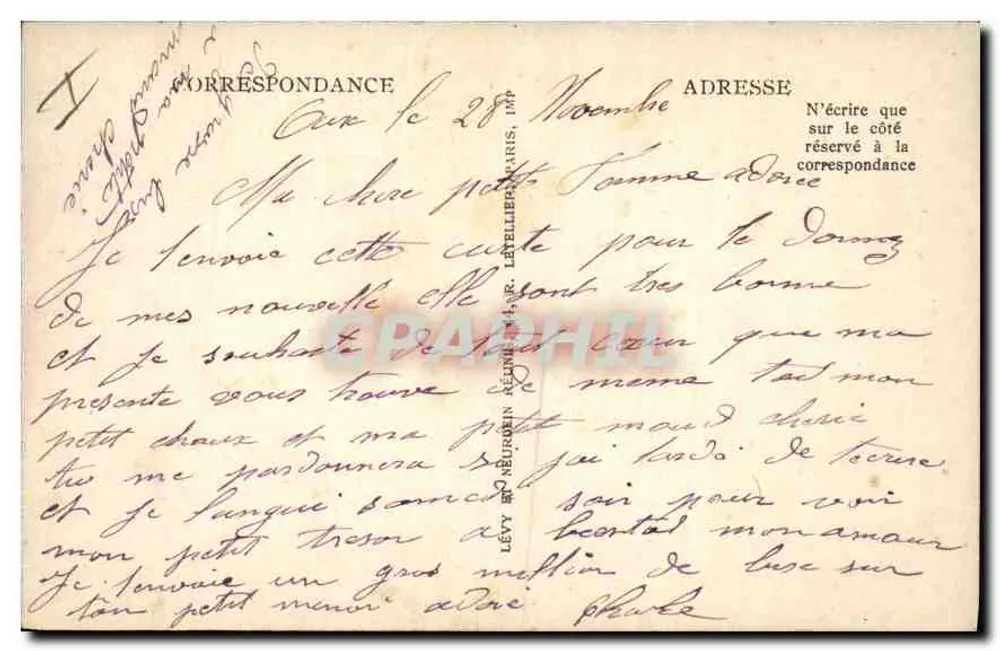 Aix-en-Provence — Rathaus und Tour de l'Horloge — LL - Rückseite