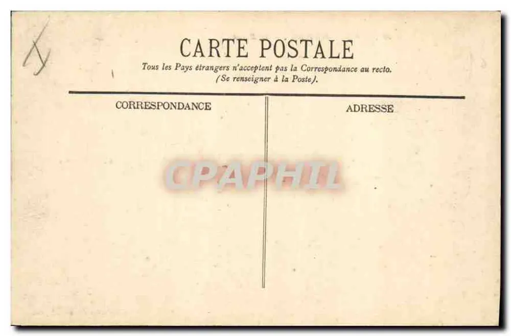 Aix-en-Provence — A Prefeitura — Coleção Jaussaud - Verso