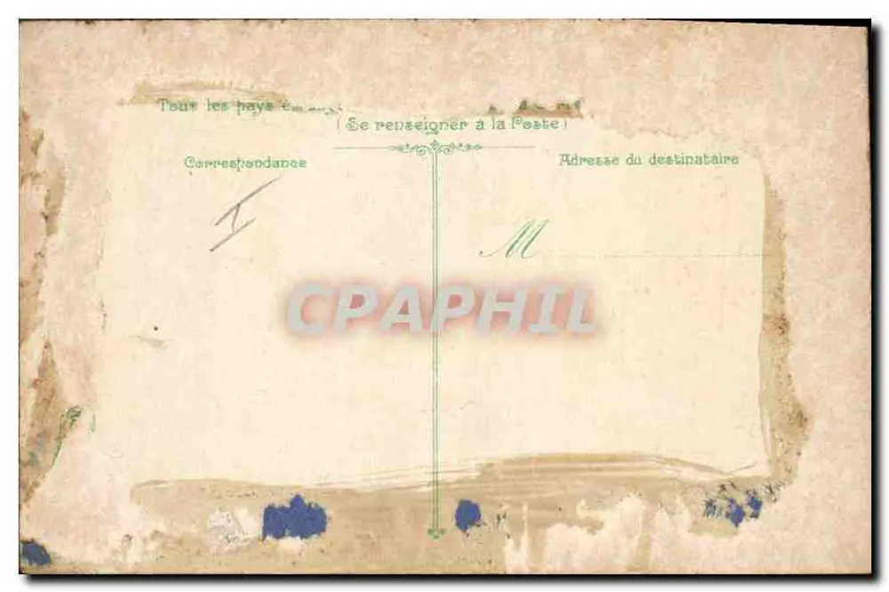Aix-en-Provence — Rathaus und Uhrturm — Verlag Drucker - Rückseite