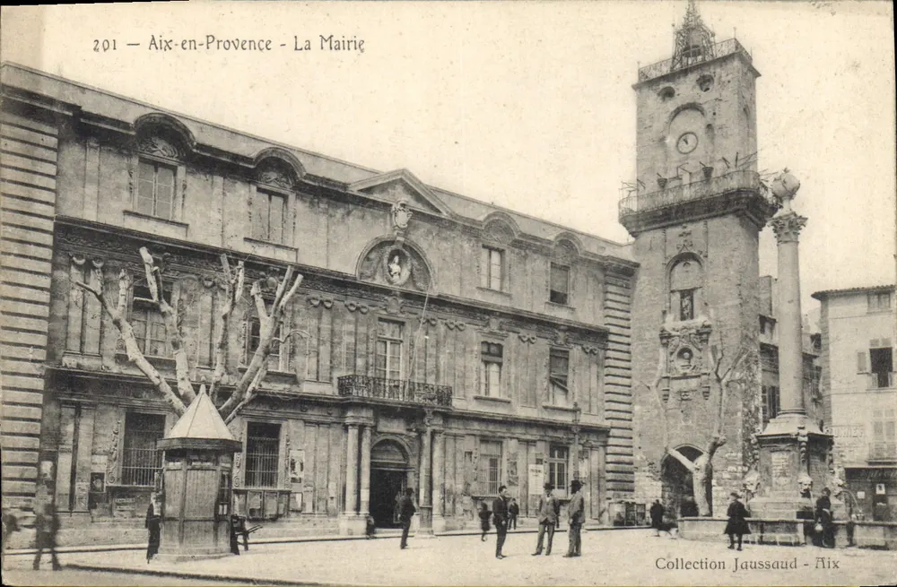 Aix-en-Provence - A Prefeitura — Coleção Jaussaud - n°201 - Frente