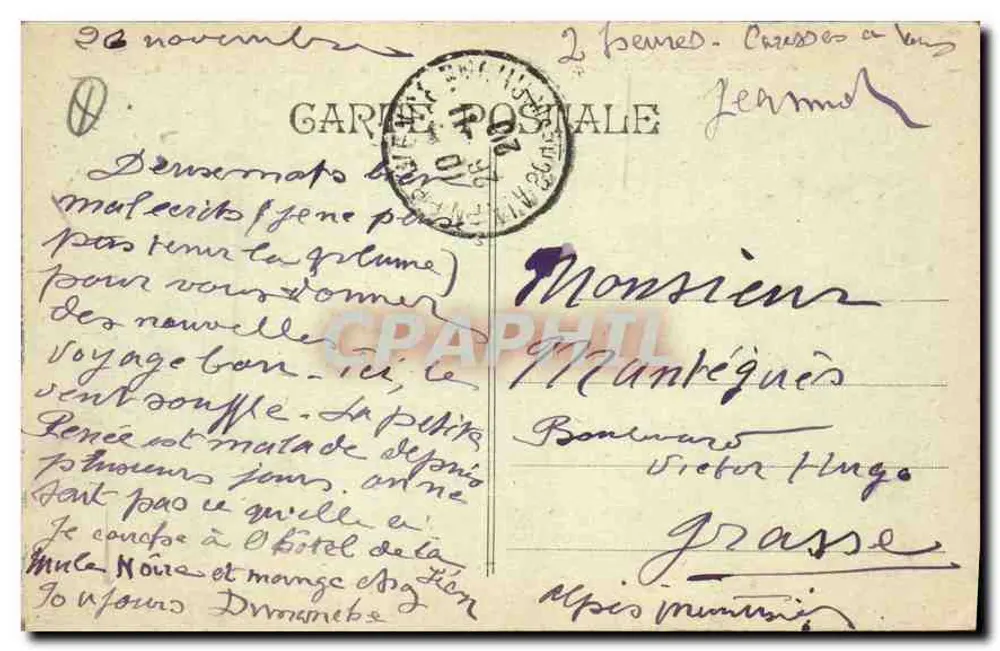 AIX en PROVENCE - La Grande Fontaine - Place Wilson — Verlag Carle - Rückseite