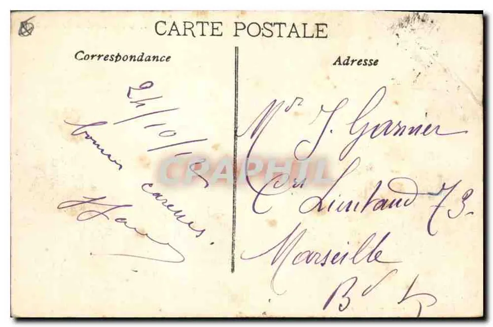 AIX en PROVENCE — La Grande Fontaine — JtB. Bouis, Éditeur - Rückseite