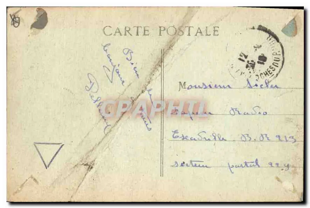 Aix-en-Provence — Die Große Fontäne — J.-B. Bouis, Verlag - Rückseite