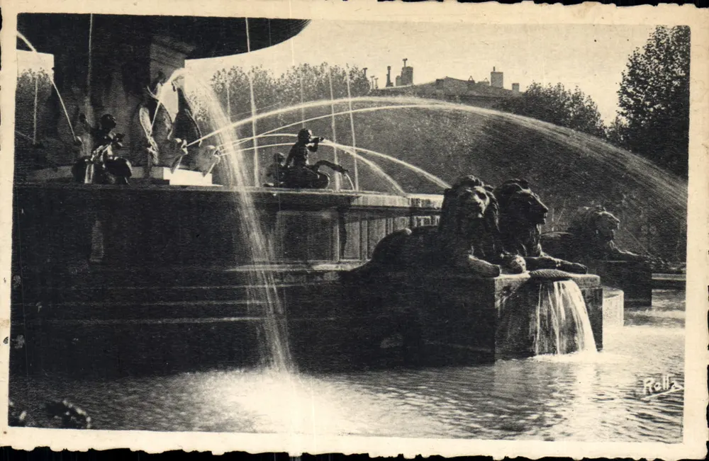 Aix-en-Provence — Die Große Fontäne — Verlag Rolla, Nr. 1.004 - Vorderseite
