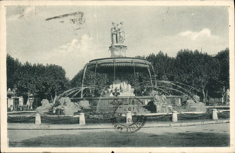 La Grande Fontaine — Aix-en-Provence — veröffentlicht von Aix-en-Provence - Vorderseite