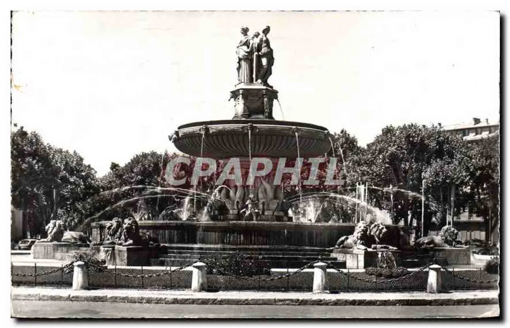 Die Große Fontäne — Aix-en-Provence - Vorderseite